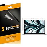 Supershieldz (3 Pack) Designed for MacBook Air 13.6 inch (M5/M4/M3/M2 Chip, 2022-2026) Screen Protector, High Definition Clear Shield (PET)