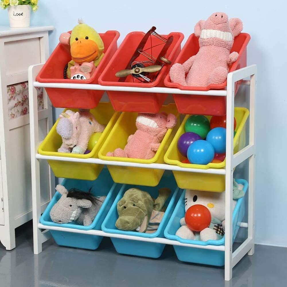 3 tier toy storage unit