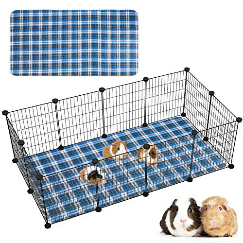 Geegoods Guinea Pig Cage Liners Guinea Pig Bedding Washable &Air Dried