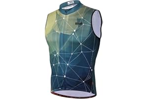 Uriah Men's Cycling Vest Reflective with Rear Zippered Bag