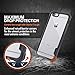 Daswise Full Body Protective Cover for iPhone 6S Case/iPhone 6 Case Shockproof + Self-Adhesive Screen Shield - Drop-Tested, Dust Proof Design, Hybrid ABS Frame, for iPhone 6/6S (Black)