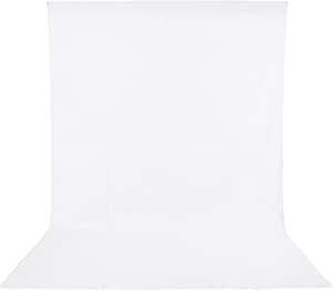 Neewer Telon De Fondo Para Estudio Fotografico Video Y Television 100 Muselina Pura Color Blanco Medidas 6 X 9 Pies 1 8 X 2 8 Metros Incluye Unicamente El Fondo Amazon Es Electronica