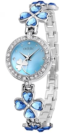 Analogue Blue & Silver Dial Women's & Girl's Watch -ww504