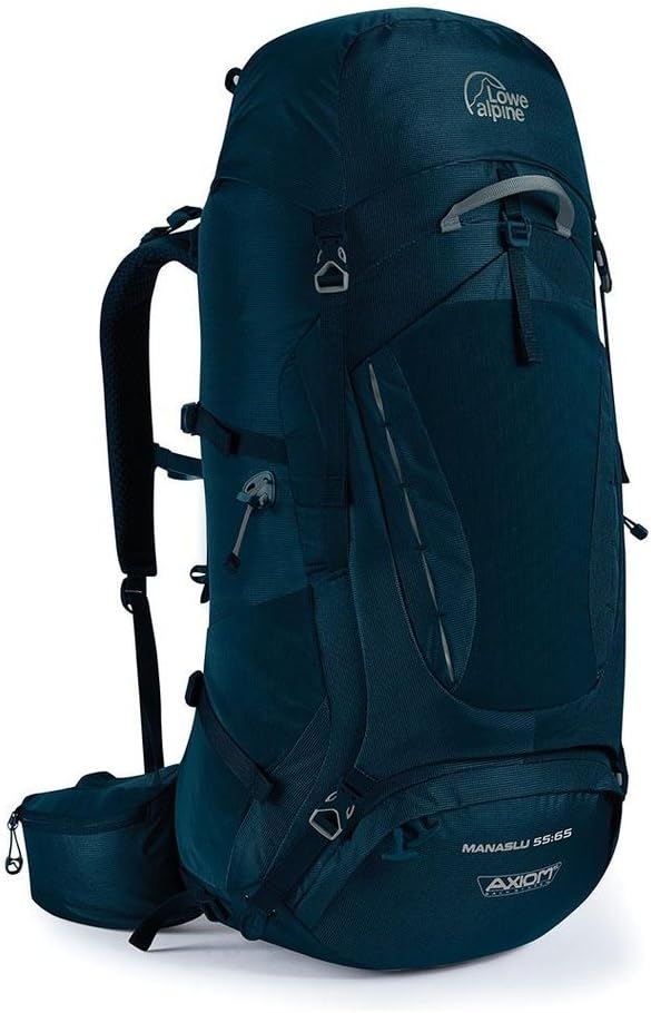 Lowe Alpine Manaslu 55:65 Backpack Men blue Size large 2018 outdoor daypack