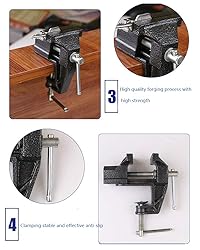 Mini Table Clamp, Small Bench Vice, New upgraded