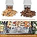 Pellet Smoker Tube - 12” 304 Stainless Steel for Cold or Hot Smoking Wood Pellet Tube Smoker, Work with All Grills or Smokers, Square