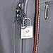 Brinks 161-20471 TSA Approved 22mm Luggage Lock Solid Brass, 4-Pack