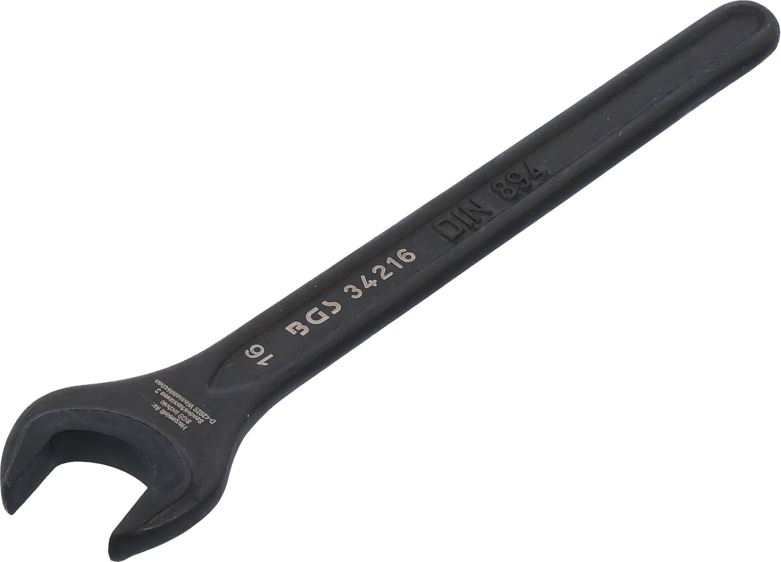 BGS 34216 | Single Open End Spanner | DIN 894 | 16 mm
