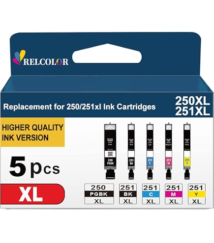 MasYosh Cartucce D'Inchiostro, Ricarica Compatibile con Chip MasYosh Cartucce D'Inchiostro, Ricarica Compatibile con Chip