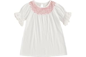 AIWPSTOIN Toddler Baby Girl Dress Lace Trim Christening Baptism Dress Princess Wedding 1st Birthday Dress Photography Outfit