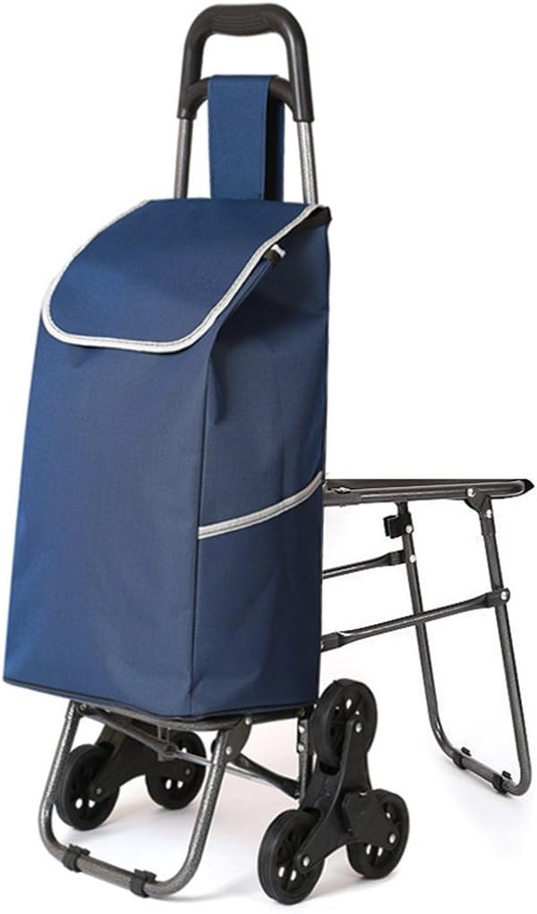 MS Trolley Senior People Supermarket Shopping Cart Trolley Climb Stairs