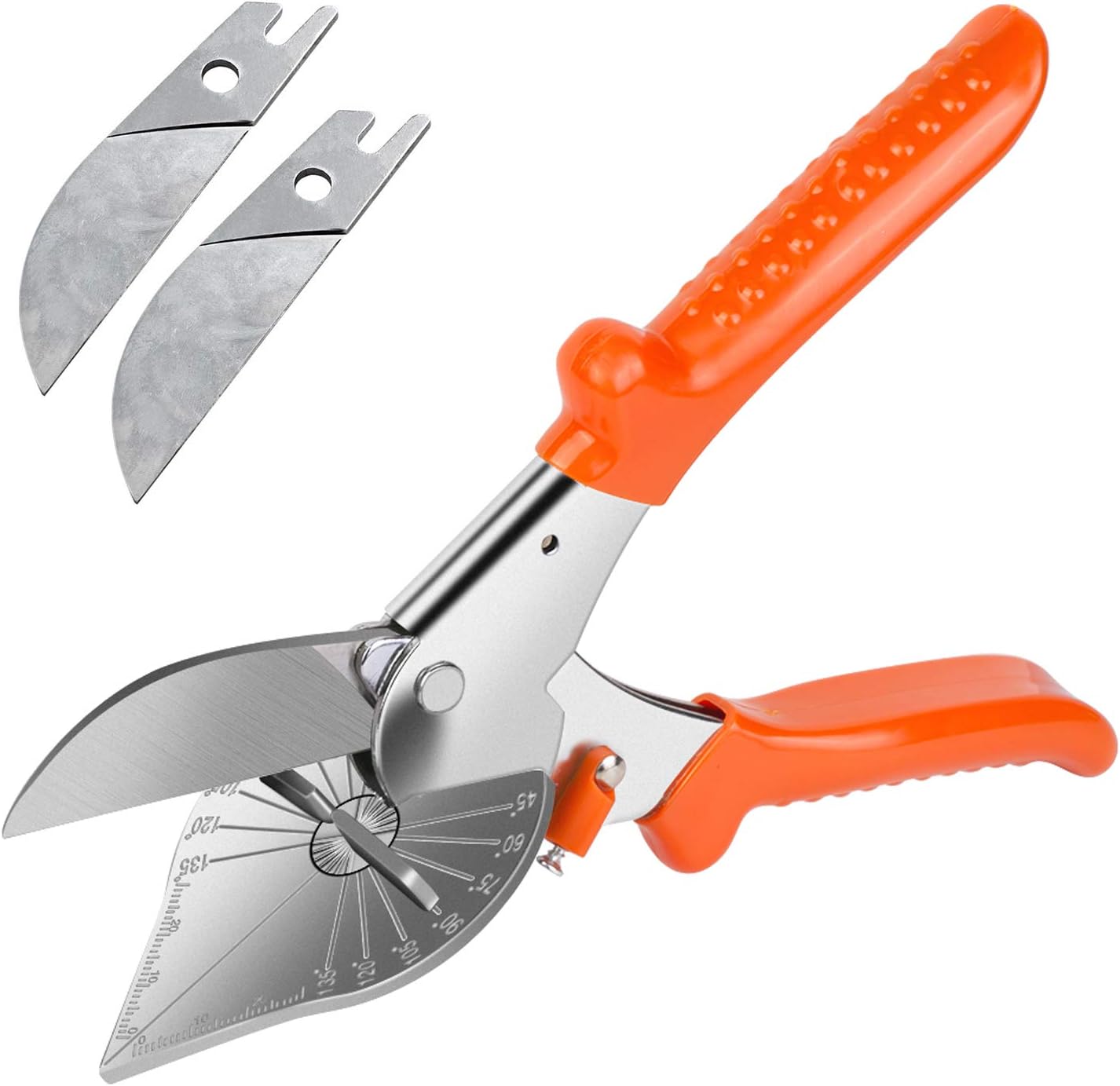 Multi Angle Miter Shear Cutter with 2 Replacement Blades, Miter Shear