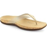 Strive Milos - Womens Arch Supportive Toe Post Sand Almond - 9 Medium