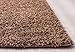 Super Area Rugs Solid Soft Modern Shaggy Rug for Home Decor, Brown, 4' x 6'