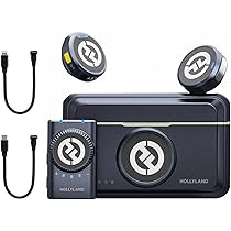 Hollyland Lark M2 Microfone de Lapela sem Fio(2TX+1RX