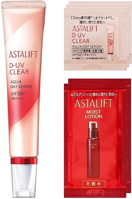 Amazon Co Jp アスタリフト ｄ ｕｖクリア アクアデイセラム 30g Spf50 Pa Uv美容液 兼 化粧下地 公式店限定 増量 おまけ付 うるおい ビューティー