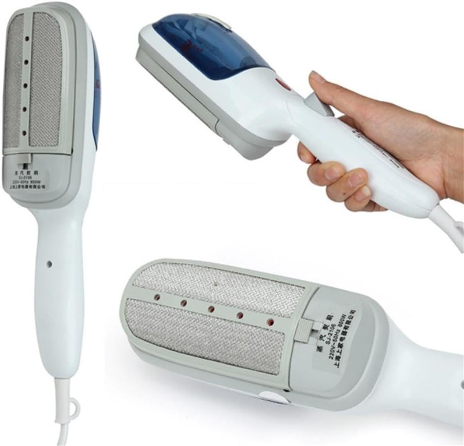 SHILIYOUPIN Hand-held electric iron Garment Steamer,Handheld Portable 2-in-1 Household 800w Fast Heat-up Steaming with Ceramic Soleplate