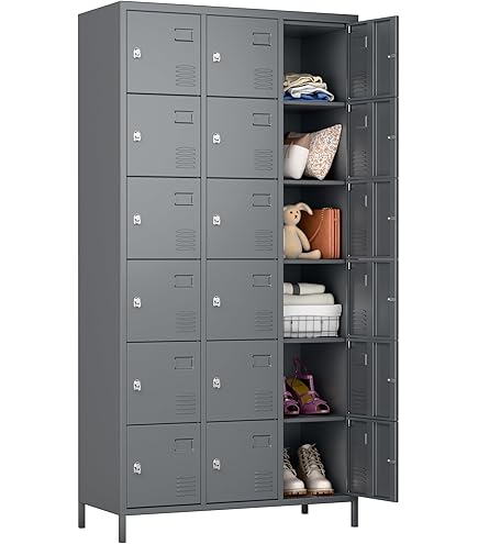 Amazon.com: JAORD Metal Lockers for Employees, Locker Storage