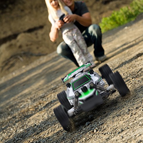 Toch RC Car High Speed Car 1:20 Remote Control Racing Car for Boys Kids, 2.4Ghz 2WD Fast Race 5. Crawler Buggy Hobby Electric Vehicle Car, Green