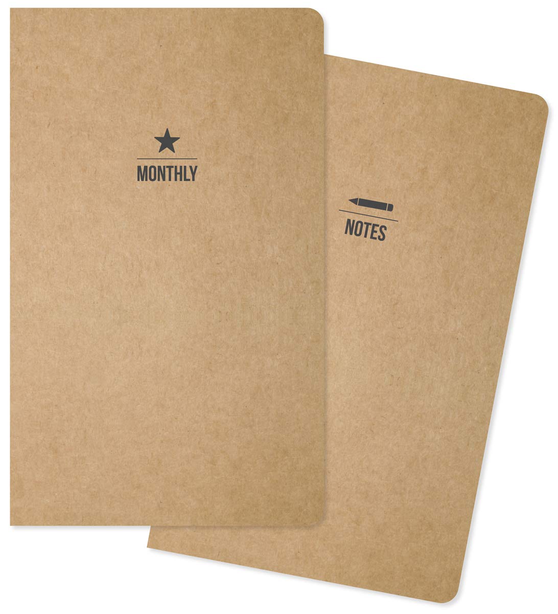Simple Stories Monthly Traveller Notebook Inserts, Multicolour, Size M