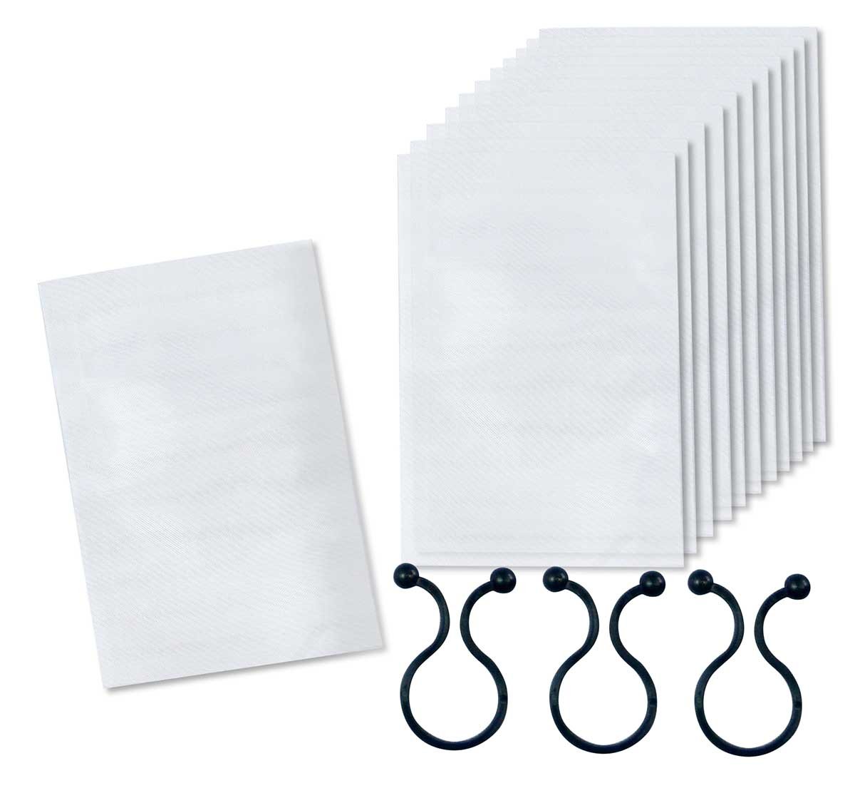 エアコン用ドレンホースの防虫メッシュフィルター (12枚入) クリップ付 日本製 B-10-12商品画像