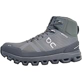 ON Cloudrock Waterproof Hiking Boot For Men - Rock/Eclipse Color