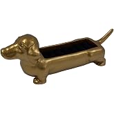 Musanpou Dachshund resin Trinket Tray for Jewelry - Mini Decorative Dish, Dog Lover Gift, Engagement Ring Organizer，Ring Holder
