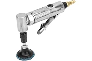 Air Grinder Die Grinder Air Angle Grinder with 2inch Grinding Disc MBSP, Industrial Grade 90 Degrees Bending Pneumatic Die Gr