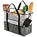 Mesh Large Tote Bag Reusable Grocery Bags Utility Bag Collapsible Heavy Duty Shopping Bag