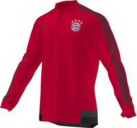 adidas FC Bayern München Freizeitjacke Herren Rot-Weiß