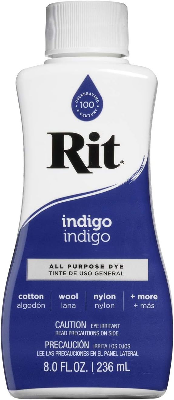 NAKOMA Products DYE Liquid RIT Indigo, One Size, 8 fl oz - Image 3