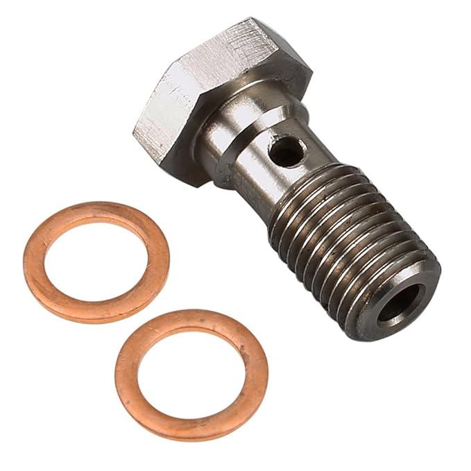 Universal Stainless Steel M12x1.5 Metric Thread Banjo Bolts Brake