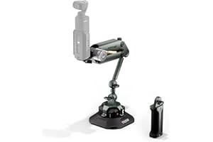 Tilta Hydra Alien Mini Ultimate Kit – Forest Green | Compatible with DJI Pocket 3/4 | Shock Absorbing Arm | Camera Car Mount 