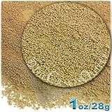 The Crafts Outlet MCR-GLS-MTL-MA6-CHM Metallic Glass Microbead, 1 Bag of 1-Ounce, Yellow Champagne