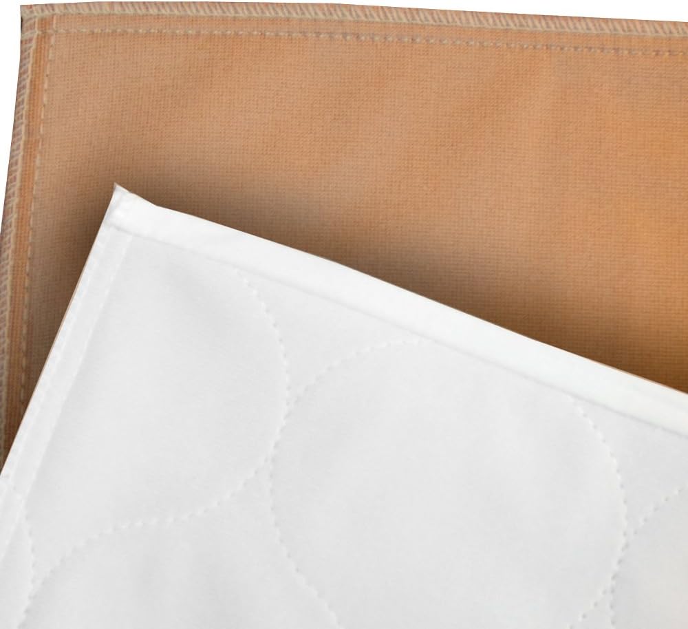 UltraBlok Reusable Incontinence Underpad W/Tuck-in Panels, Bed + Furniture, WT, Queen 36" x 54", EA: Health & Personal Care