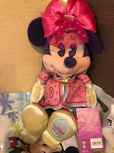 Amazon レア 写真の子 ぬいぐるみ 上海 ディズニー ミニー マウス 3月 ミッキーマウス ぬいぐるみバッジ ぬいぐるみ おもちゃ
