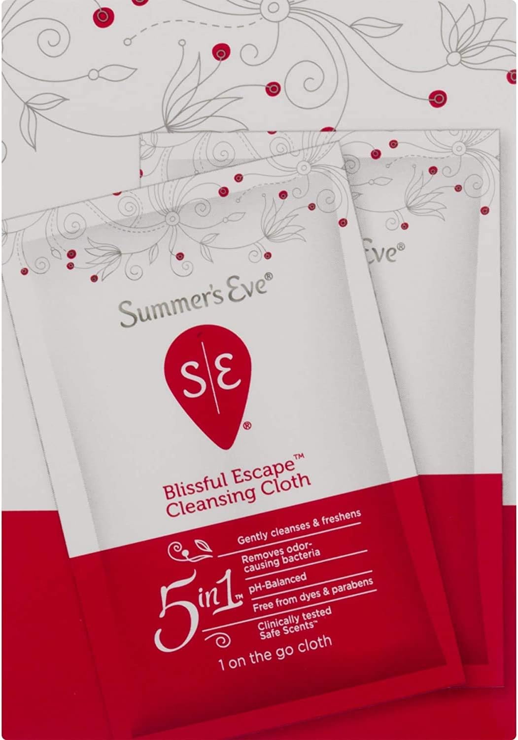 Summer’s Eve Cleansing Cloths, Blissful Escape, 16 Count : Beauty