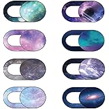 Webcam Cover Slide 8 Packs, Cuxnoo Ultra Thin Camera Privacy Protector fit for MacBook Pro, iMac, iPad Pro, and More Laptop o