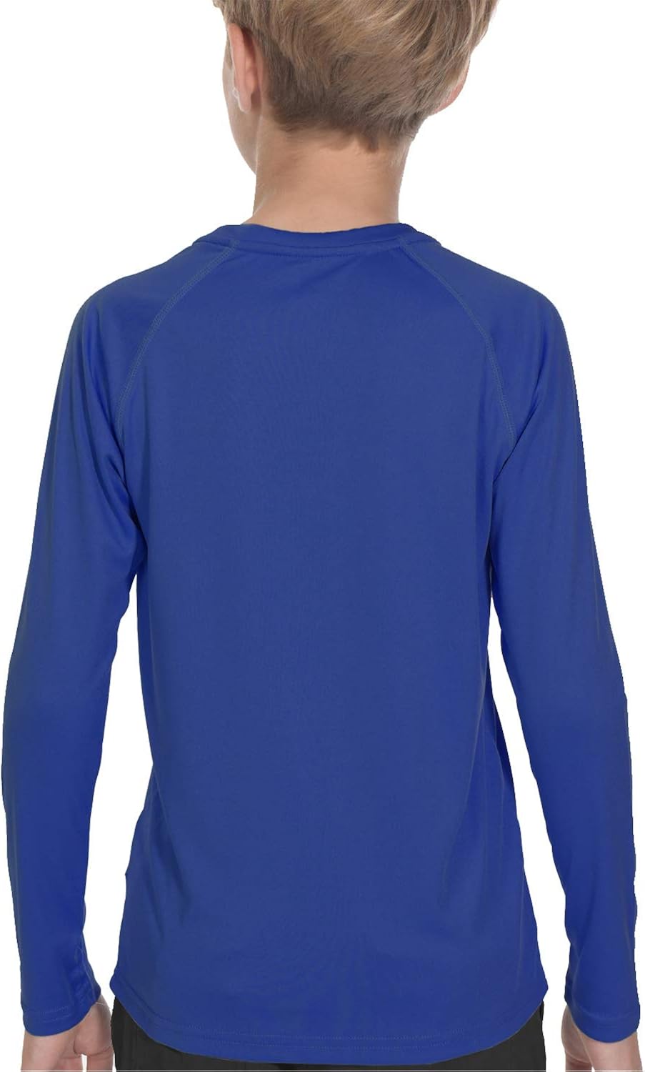 Sun Shirts for Youth Boys Rashguard - Long/Short Sleeve Lightweight Shirt SPF 50+: Clothing