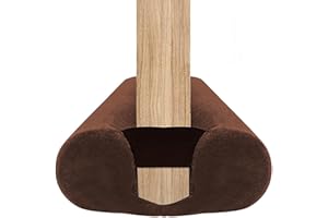 BKSAI Door Draft Stopper for Doors 29-35" No Adhesive Draft Stopper for Bottom of Door Draught Excluder Under Door Wind Blocker Reduce Noise Draught Excluder Sweep Sound Proof(Brown)