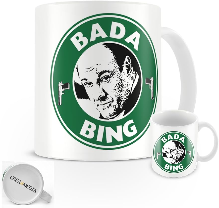 Bada Bing Mug - Starbucks - Coffee - Tv series - Box Set - BY CREA8MEDIA