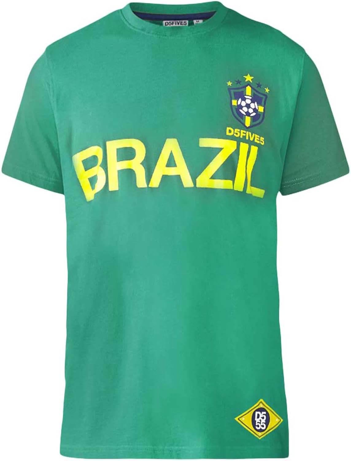 Mens Brazil Football t-Shirt D555 New 