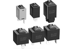 MNJ Motor 9038 Relay Bypass Switch Kit, Pack of 6 Relay Tester Diagnostic Scan Tool, Fuel Pump Switch Bypass Master Kit Replaces 9036 9037