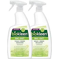 Biokleen Bac-Out Stain and Odor Eliminator Foaming Action Spray - 32 oz - 2 pk