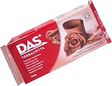DAS Terracotta Air-Hardening 1kg Modelling Clay for Professionals & Hobbyists view 1