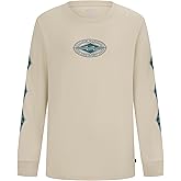 Billabong Boys Premium Long Sleeve Logo Graphic T-Shirt, Regular Fit