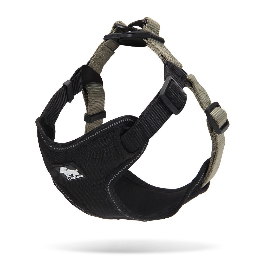 PetsUp Weighted Dog Harness for Dog with Chest Girth 5669 cm, BlackKhaki Amazon.in Pet Supplies