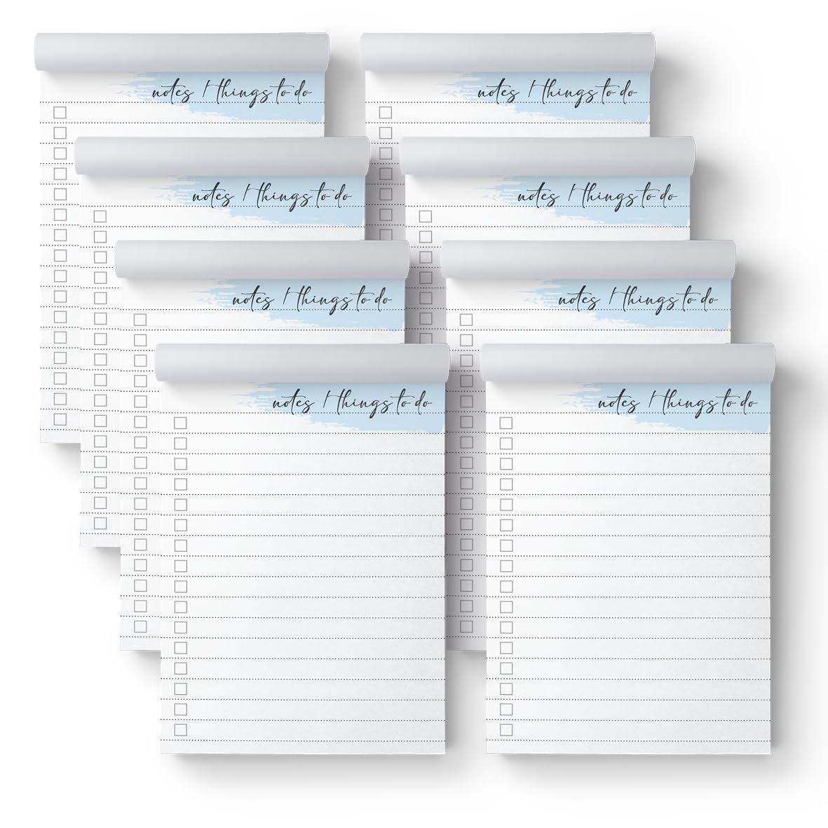 8-Pack A6 Small Notepad Refills - 4x6 in Memo Pads with Lined Paper (320 Sheets)