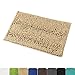 MAYSHINE Plush Shaggy Chenille Bath Mat | Extra Soft, Super Absorbent, Non-Slip Bathroom Rug | Fluffy Microfiber, Area Rug Sets for Bathroom Floor, Kitchen, Living Room | 32
