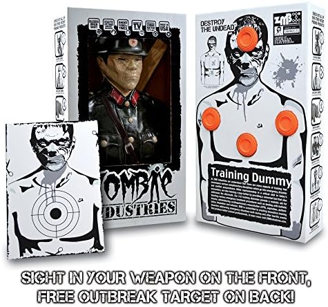 ZOMBIE TARGET 'N. KOREAN ZOLDIER' - 3-D BLEEDER TARGET PACKAGE